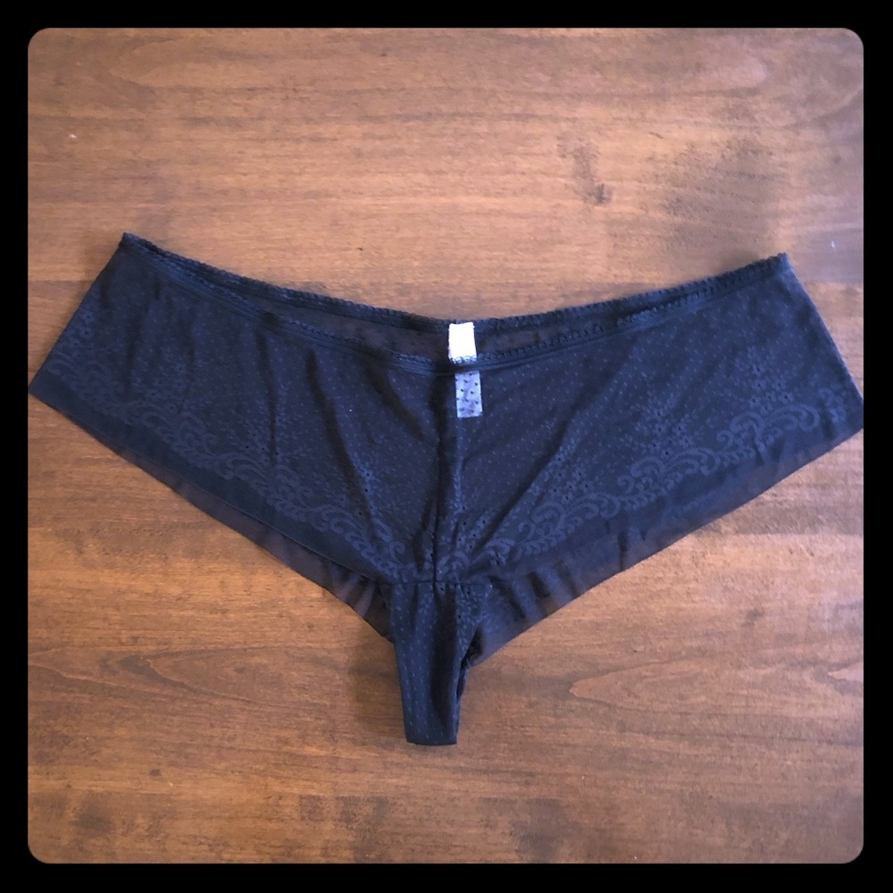 Gap Body Black Invisible Lace Panties